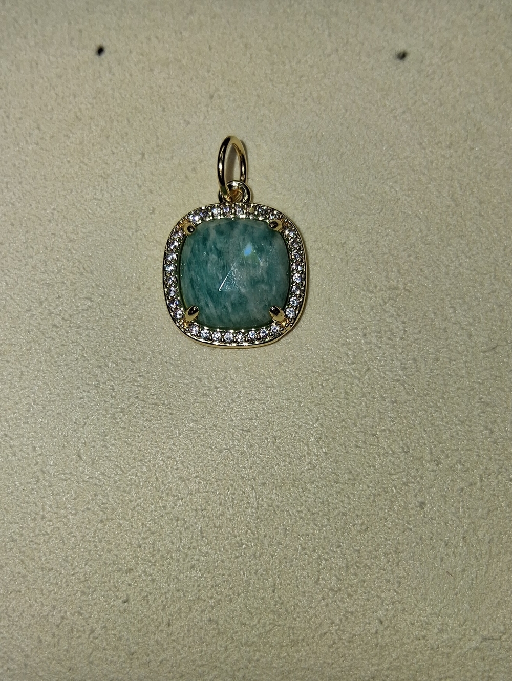 Genuine Amazonite Pendant